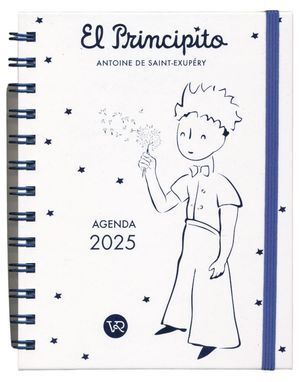 Portada del libro AGENDA EL PRINCIPITO / 2025 (BLANCA) - Compralo en Aristotelez.com