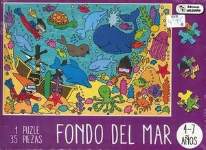 Portada del libro PUZLES CAJA DIVERTIDA: FONDO DEL MAR CPU009 - Compralo en Aristotelez.com