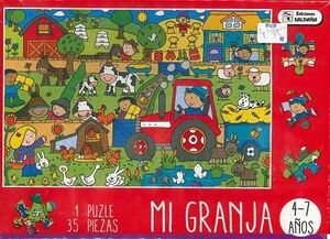 Portada del libro PUZLES CAJA DIVERTIDA: MI GRANJA CPU009 - Compralo en Aristotelez.com