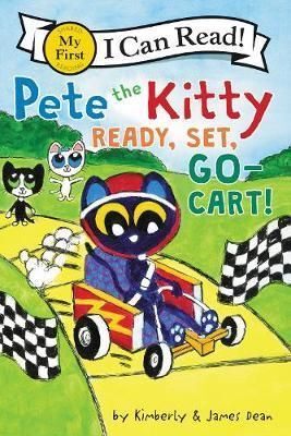 Portada del libro PETE THE KITTY: READY, SET, GO-CART! (I CAN READ) - Compralo en Aristotelez.com