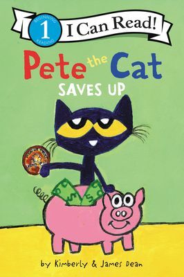 Portada del libro PETE THE CAT SAVES UP (I CAN READ LEVEL 1) - Compralo en Aristotelez.com