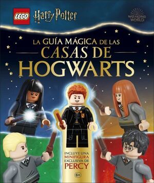 Portada del libro LEGO HARRY POTTER. LA GUIA MAGICA DE LAS CASAS DE HOGWARTS - Compralo en Aristotelez.com