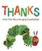 Portada del libro THANKS FROM THE VERY HUNGRY CATERPILLAR - Compralo en Aristotelez.com