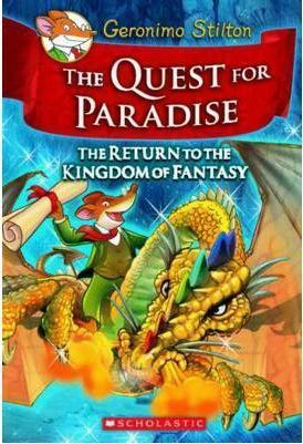 Portada del libro GERONIMO STILTON AND THE KINGDOM OF FANTASY 2: THE QUEST FOR PARADISE - Compralo en Aristotelez.com