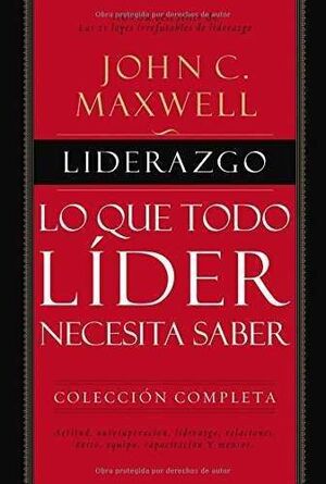 Portada del libro LIDERAZGO LO QUE TODO LIDER NECESITA SABER - Compralo en Aristotelez.com