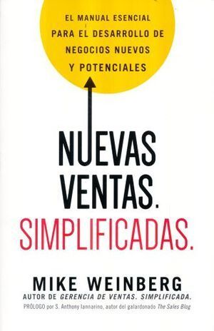 Portada del libro NUEVAS VENTAS. SIMPLIFICADAS - Compralo en Aristotelez.com