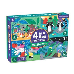 Portada del libro MINDFUL 4-IN-A-BOX PROGRESSIVE PUZZLE - Compralo en Aristotelez.com