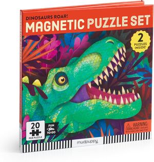 Compra Magnetic Puzzles Dinosaurs Roar! Two 20 Piece en click.gt