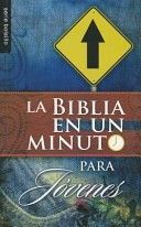 Portada del libro BIBLIA EN UN MINUTO: PARA JOVENES  - Compralo en Aristotelez.com