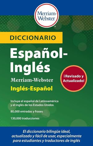 Portada del libro MERRIAM-WEBSTER DICCIONARIO ESPAÑOL-INGLÉS - Compralo en Aristotelez.com