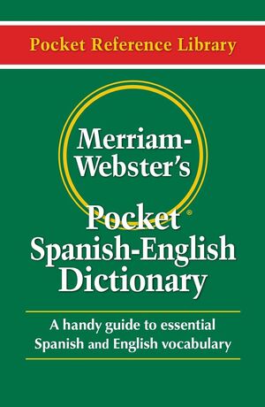 Portada del libro MERRIAM-WEBSTER ESPAÑOL - INGLÉS - Compralo en Aristotelez.com