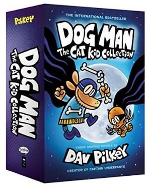 Dog Man: The Cat Kid Collection #4-6 Boxed Set. Zerobols.com, Tu tienda en línea de libros en Guatemala.