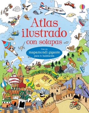Portada del libro ATLAS ILUSTRADO CON SOLAPAS - Compralo en Aristotelez.com
