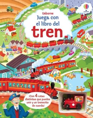 Portada del libro JUEGA CON EL LIBRO DEL TREN - Compralo en Aristotelez.com