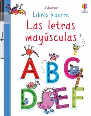 Las Letras Mayúsculas Libro Pizarra. Zerobols.com, Tu tienda en línea de libros en Guatemala.