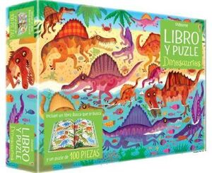 Portada del libro DINOSAURIOS LIBRO PUZZLE - Compralo en Aristotelez.com