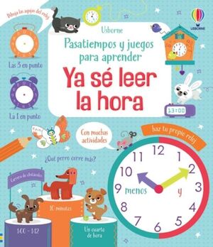 Portada del libro YA SE LEER LA HORA - Compralo en Aristotelez.com