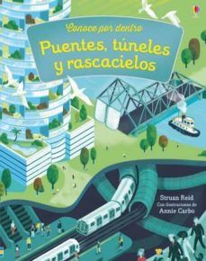 Portada del libro CONOCE POR DENTRO: PUENTES, TUNELES Y RASCACIELOS - Compralo en Aristotelez.com