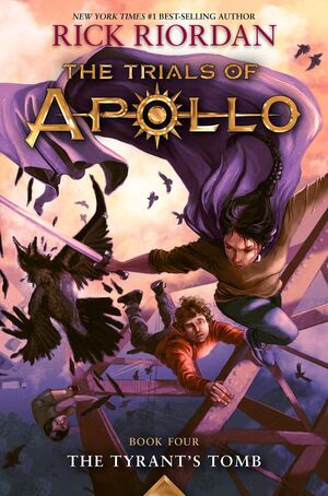 Portada del libro TRIALS OF APOLLO 4: TYRANTS TOMB - Compralo en Aristotelez.com