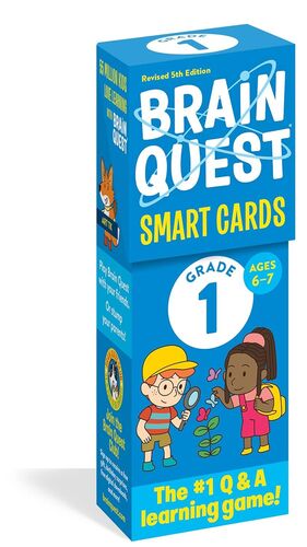 Brain Quest 1st Grade Smart Cards. Encuentra más libros en Aristotelez.com, Envíos a toda Guate.