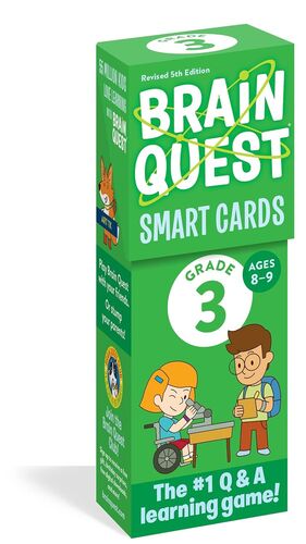 Brain Quest 3rd Grade Smart Cards. Compra hoy, recibe mañana a primera hora. Paga con tarjeta o contra entrega.