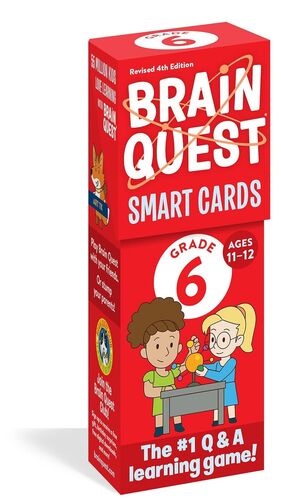 Brain Quest 6th Grade Smart Cards. Todo lo que buscas lo encuentras en Aristotelez.com.