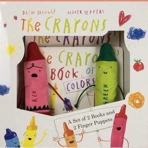 The Crayons: A Set Of Books And Finger Puppets. Lo último en libros está en Aristotelez.com