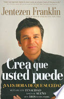 Portada del libro CREA QUE USTED PUEDE - Compralo en Aristotelez.com