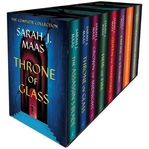 Portada del libro THRONE OF GLASS  BOX SET - Compralo en Aristotelez.com