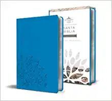 Compra Santa Biblia Rvr 1960 - Aguamarina - T. Manual - L.grande - Imitacion Cuero en click.gt