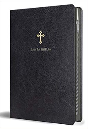 Biblia Reina Valera 1960 Letra Grande. Símil Piel Negro Con Cremallera. No salgas de casa, compra en Aristotelez.com
