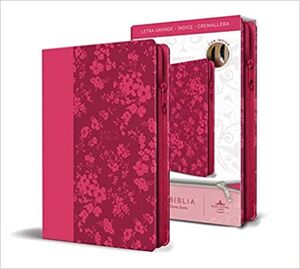 Compra Biblia Reina Valera 1960 Letra Grande. Símil Piel Fucsia, Cremallera, Índice, Ta Maño Manual en click.gt