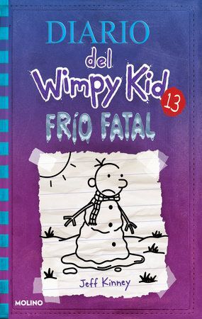 Portada del libro DIARIO DEL WIMPY KID 13: FRIO FATAL - Compralo en Aristotelez.com