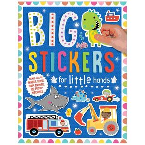 Compra Big Stickers For Little Hands Sharks, Dinos, Farm Animals And Mighty Machines en click.gt
