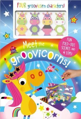 Portada del libro MEET THE GROOVICORNS - Compralo en Aristotelez.com