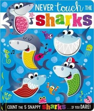 Portada del libro NEVER TOUCH THE SHARKS - Compralo en Aristotelez.com