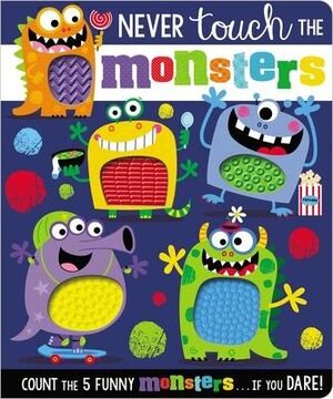 Portada del libro NEVER TOUCH THE MONSTERS - Compralo en Aristotelez.com