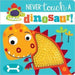 Portada del libro NEVER TOUCH A DINOSAUR - Compralo en Aristotelez.com