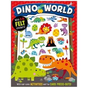 Portada del libro DINO WORLD ACTIVITY BOOK - Compralo en Aristotelez.com