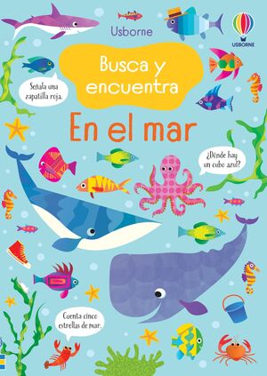 Portada del libro BUSCA Y ENCUENTRA: EN EL MAR - Compralo en Aristotelez.com