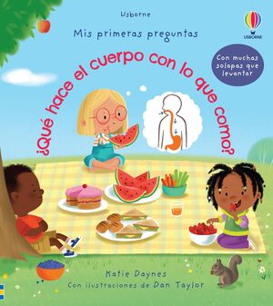 Portada del libro MIS PRIMERAS PREGUNTAS: ¿QUE HACE EL CUERPO CON LO QUE COMO? - Compralo en Aristotelez.com