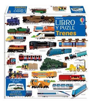 Compra Libro Y Puzzle: Trenes en click.gt