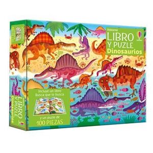 Portada del libro DINOSAURIOS (PUZLE) - Compralo en Aristotelez.com