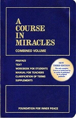 Portada del libro A COURSE IN MIRACLES: COMBINED VOLUME - Compralo en Aristotelez.com