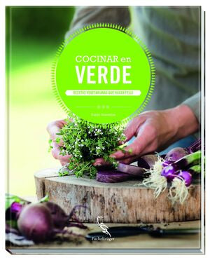 Portada del libro COCINAR EN VERDE - Compralo en Aristotelez.com