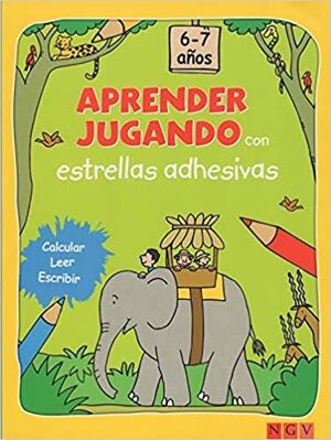 Portada del libro APRENDER JUGANDO 6-7 AÑOS - Compralo en Aristotelez.com
