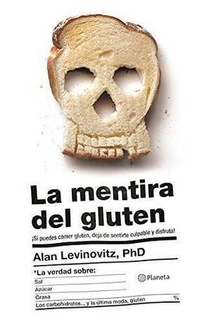 Portada del libro LA MENTIRA DEL GLUTEN - Compralo en Aristotelez.com