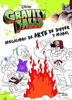 Portada del libro GRAVITY FALLS. MEGALIBRO DE ARTE DE DIPPER Y MABEL - Compralo en Aristotelez.com