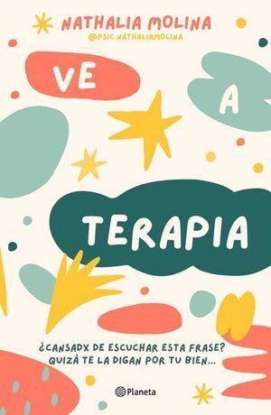 Portada del libro VE A TERAPIA - Compralo en Aristotelez.com