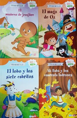 Compra Aprendiendo A Leer Nivel 3 (ali Baba-el Lobo Y Los Siete Cabritos-mago De Oz-muñeco De Jengibre) Bbpeg2032 en click.gt